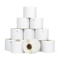 123inkt LW650XL PRO verzend- en naambadge etiketten voordeelverpakking 12 stuks (101 x 54 mm) 089327