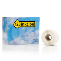 123inkt LW650 brede adresetiketten voordeelverpakking 12 stuks  (89 x 36 mm)