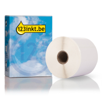 123inkt LW650 extra grote duurzame verzendetiketten (102 x 59 mm) 089207