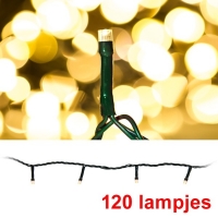 Led kerstverlichting 120 lampjes warm wit voor binnen en buiten LKO00011