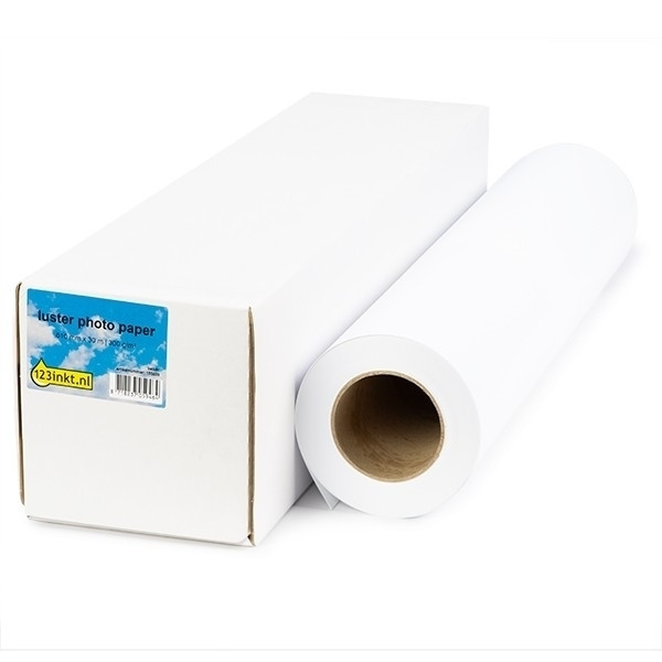 123inkt Luster photo paper roll 610 mm x 30 m (260 g/m²) 1929B002C C13S042081C 155067 - 1