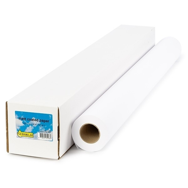123inkt Matt Coated paper roll 1067 mm x 30 m (140 g/m²) 8946A006C 155077 - 1