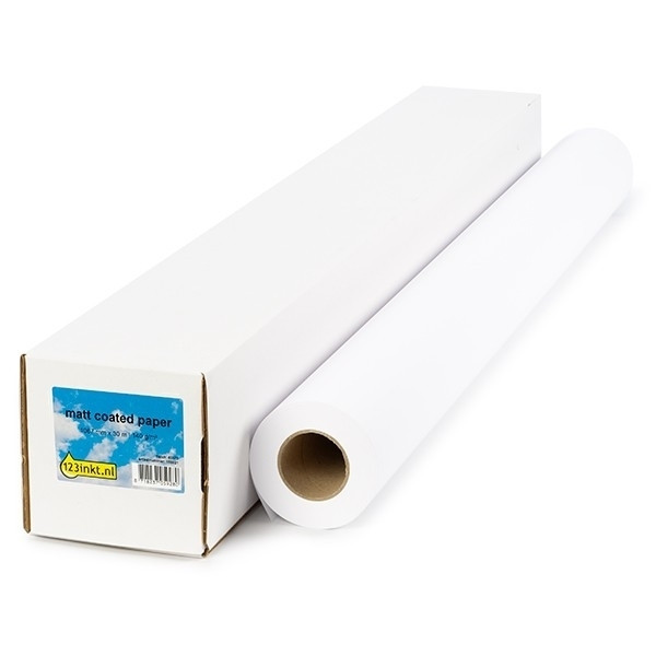 123inkt Matt Coated paper roll 1067 mm x 30 m (140 g/m²) 8946A006C 155077 - 1