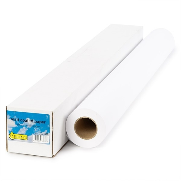 123inkt Matt Coated paper roll 1067 mm x 45 m (90 g/m²) 1933B003C C6567BC 155073 - 1