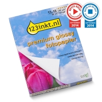 123inkt Premium Glossy hoogglans fotopapier 260 g/m² 13 x 18 cm (50 vellen) 2311B018C 064135