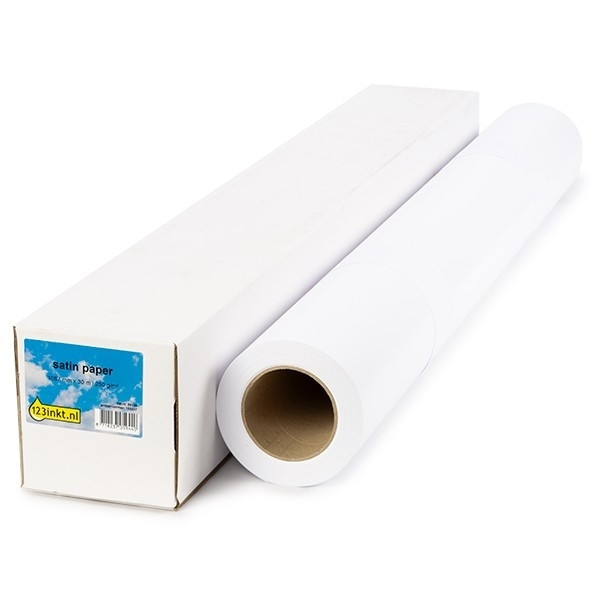 123inkt Satin paper roll 1067 mm x 30 m (190 g/m²) 6059B004C 155059 - 1