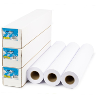 123inkt Satin paper roll 914 mm (36 inch) x 30 m (190 grams) 3 rollen