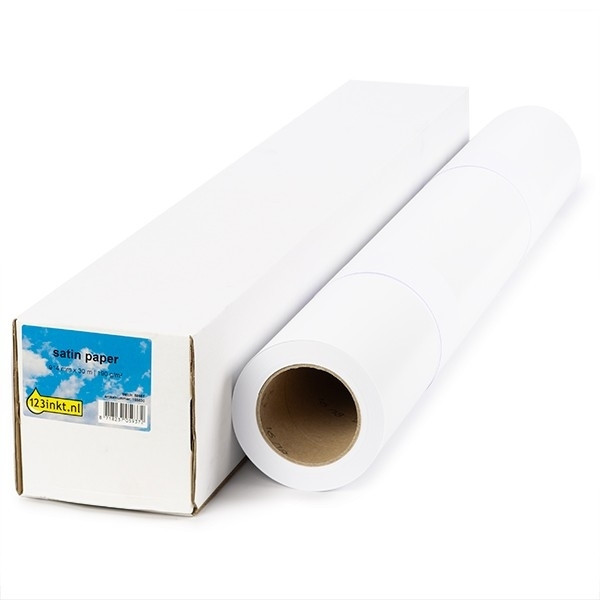 123inkt Satin paper roll 914 mm x 30 m (190 g/m²) 6059B003C 6061B003C Q1421BC 155058 - 1