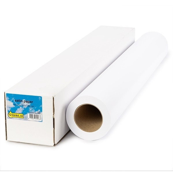 123inkt Satin paper roll 914 mm x 30 m (260 g/m²) 6063B003C 155063 - 1