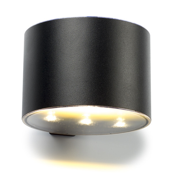 Solar wandlamp | Gloucester | Down | 3000K | IP54 | Zwart LDR08536 - 2