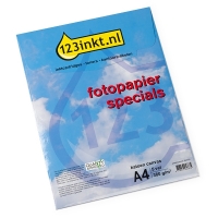 123inkt Specials canvas fotopapier katoen 380 g/m² A4 (5 vellen)  064174
