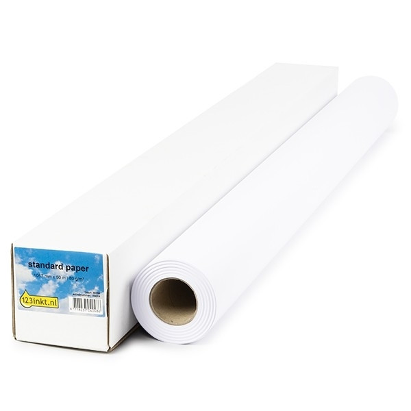 123inkt Standard paper roll 1067 mm x 50 m (80 g/m²) 1569B003C C13S045276C Q1398AC 155086 - 1