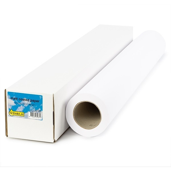 123inkt Standard paper roll 610 mm x 50 m (80 g/m²) C13S045273C Q1396AC 155082 - 1