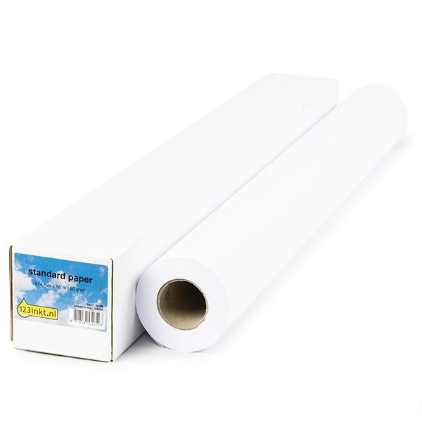 123inkt Standard paper roll 914 mm x 50 m (90 g/m²) 1570B008C C13S045280C C13S045283C C6036AC 155090 - 1