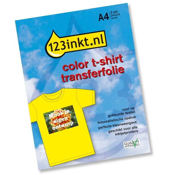 123inkt T-shirt transferfolie color (inhoud 2 vellen) 4006C002C 060850 - 1