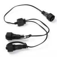 T-splitter voor koppelbare kerstverlichting | 50 cm | 31V LDR07139 T-splitter voor koppelbare kerstverlichting | 50 cm | 31V LDR07139