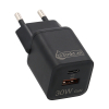123inkt USB-C + USB-A snellader (30W, zwart) 303611 - 1