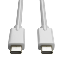 USB-C naar USB-C 3.2 kabel geschikt voor Samsung wit (2 meter) 303353