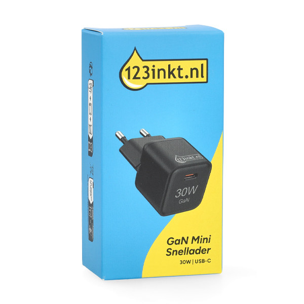 123inkt USB-C snellader 30W zwart 302915 - 5