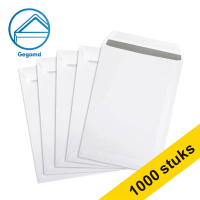 123inkt akte-envelop wit 162 x 229 mm - C5 gegomd (1000 stuks) 302766