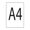 123inkt akte envelop wit 220 x 312 mm - EA4 gegomd (500 stuks) 302768 - 3
