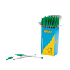123inkt balpen met dop helder groen (50 stuks) 8373629C 302082 - 2