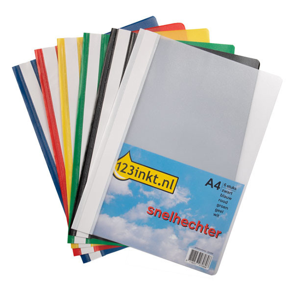 123inkt bestekmap assorti A4 (30 stuks)  300551 - 2