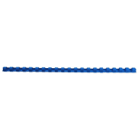 123inkt bindrug 6 mm blauw (100 stuks) 303103