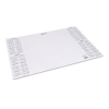 123inkt bureauonderlegblok 50 x 35 cm 2027-2030 (40 vellen) FSC® Mix 70% 302755 - 2