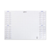123inkt bureauonderlegger 50 x 35 cm 2026-2029 (40 vel) FSC® Mix 70% 302448 - 3