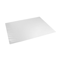 123inkt bureauonderlegger 65 x 50 cm transparant 711319C 302423