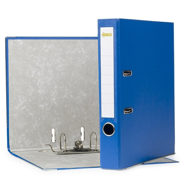 123inkt classeur A4 plastic blauw 50 mm 300105 - 1