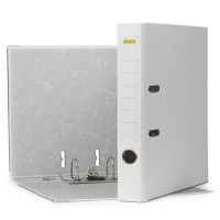 123inkt classeur A4 plastic wit 50 mm 300173