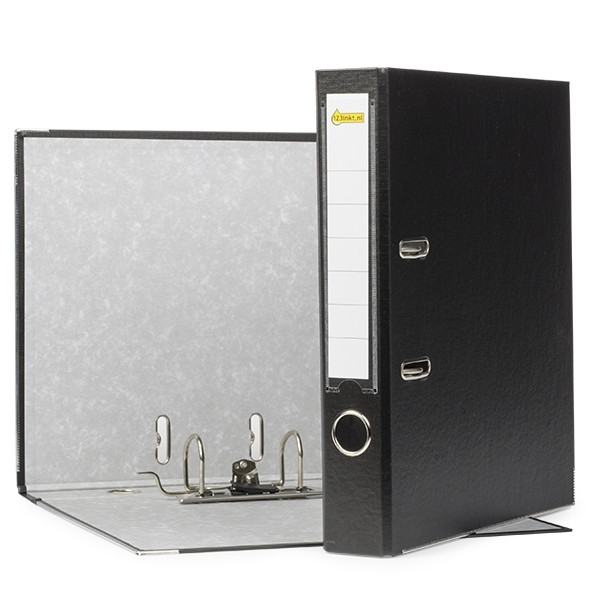 123inkt classeur A4 plastic zwart 50 mm 300104 - 1