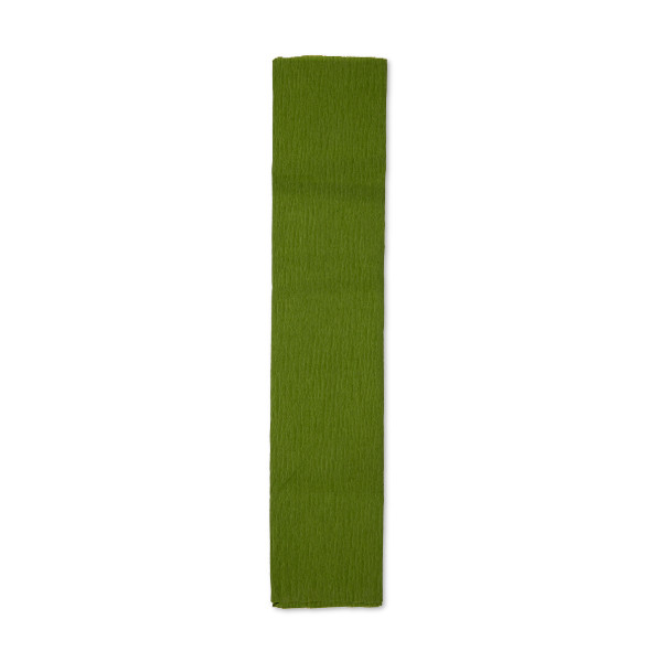 123inkt crêpepapier 250 x 50 cm olijfgroen FSC® Mix Credit 822142C 301689 - 1