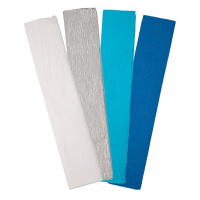 123inkt crêpepapier 250 x 50 cm winter set (4 stuks) FSC® Mix Credit  302347