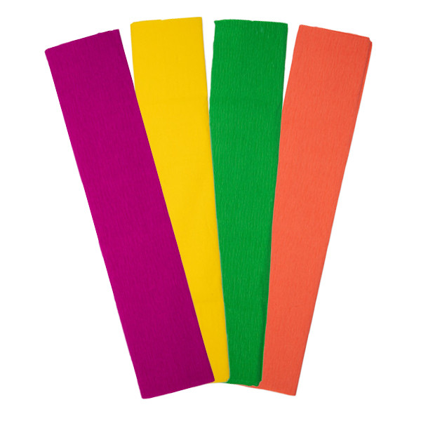 123inkt crêpepapier 250 x 50 cm zomerset (4 stuks) FSC® Mix Credit  302349 - 1