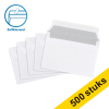 123inkt dienstenvelop wit 114 x 162 mm - C6 zelfklevend (500 stuks)