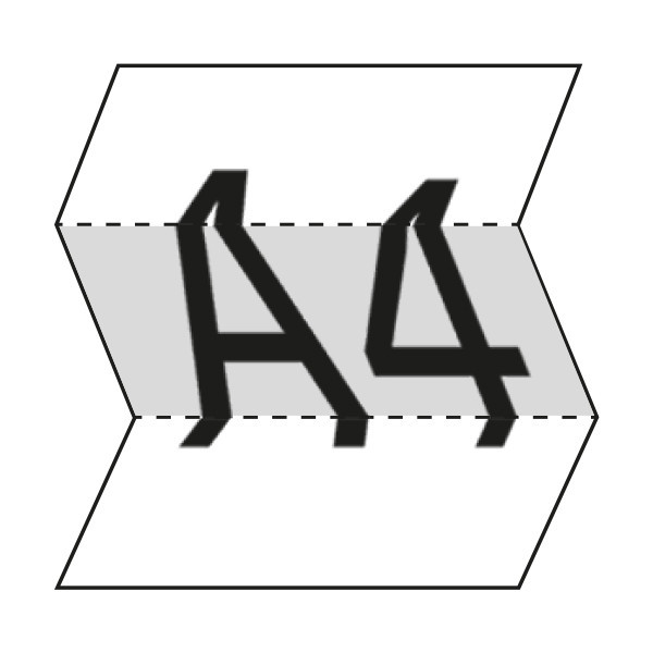 123inkt dienstenvelop wit 114 x 229 mm - C5/6 venster rechts zelfklevend (50 stuks) 300918 - 3