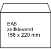 123inkt dienstenvelop wit 156 x 220 mm - EA5 zelfklevend (500 stuks)