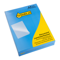 123inkt document lamineerhoes A4 glanzend 2x250 micron (100 stuks) 302889