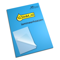 123inkt document lamineerhoes A4 glanzend 2x80 micron (100 stuks)