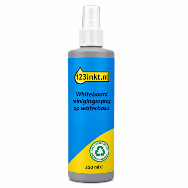 123inkt duurzame whiteboardreinigingsspray (250 ml) 371801 - 1
