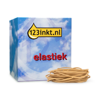 123inkt elastiek 100 x 1,5 mm (100 gram) 143600123I 300506