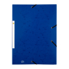 123inkt elastomap karton blauw A4 400116324C 55502EC 390531 - 1