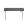 123inkt elektrische zit-sta bureau wit onderstel Logan blad 140 x 80 cm (2 motoren)  302616 - 1