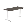 123inkt elektrische zit-sta bureau wit onderstel Logan blad 140 x 80 cm (2 motoren)  302616 - 2