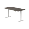 123inkt elektrische zit-sta bureau wit onderstel Logan blad 140 x 80 cm (2 motoren)  302616 - 3