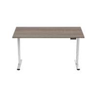 123inkt elektrische zit-sta bureau wit onderstel Robson blad 160 x 80 cm (2 motoren)  302623