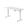 123inkt elektrische zit-sta bureau wit onderstel wit blad 140 x 80 cm (2 motoren)  302614 - 3